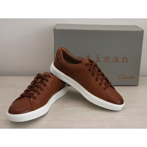 Clarks 26148690-901 Men's Sz 7M British Tan Leather Un Costa Lace-Up Shoes - Picture 1 of 12